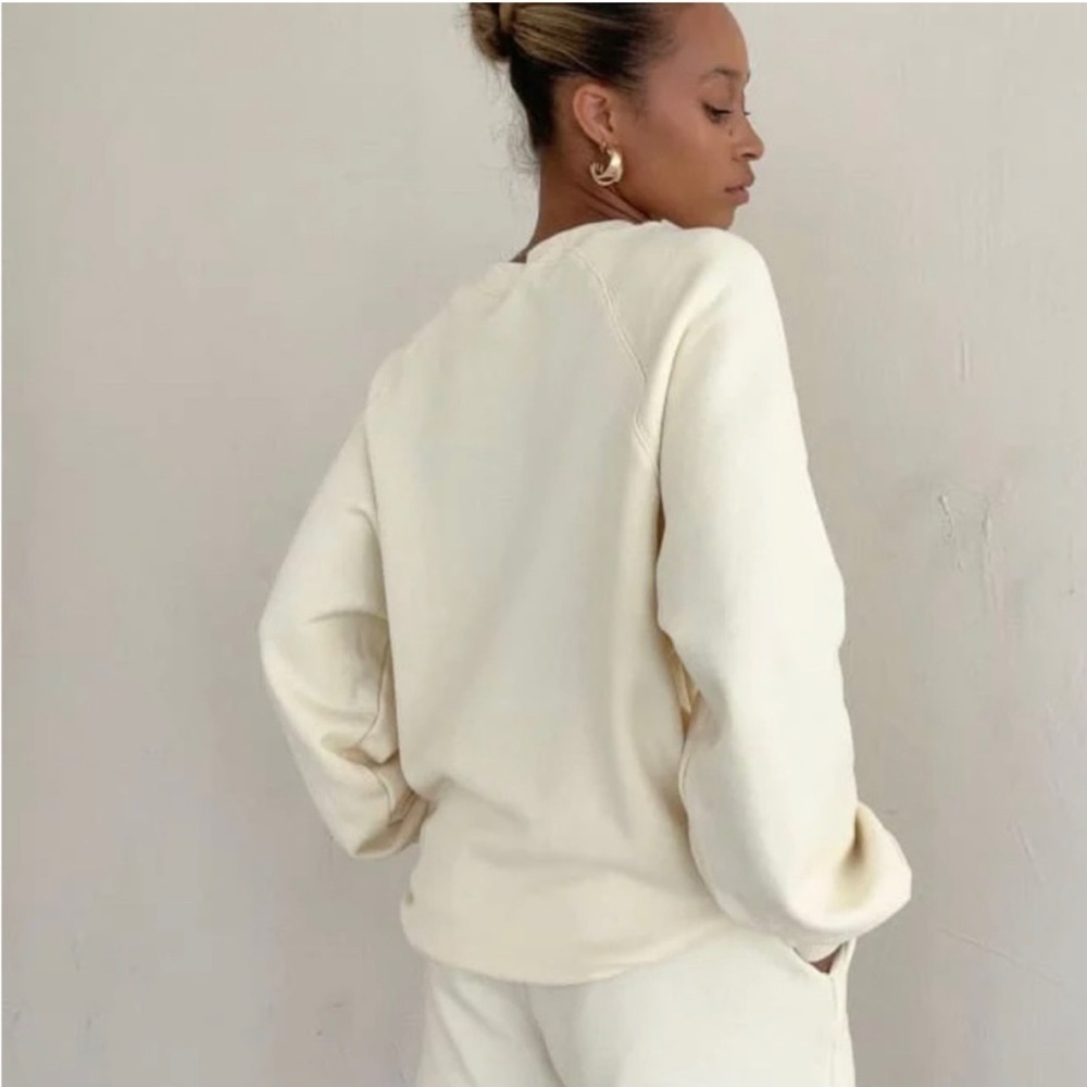 RUMORED Balance Crewneck In Coconut Cream - Picture 4 of 7